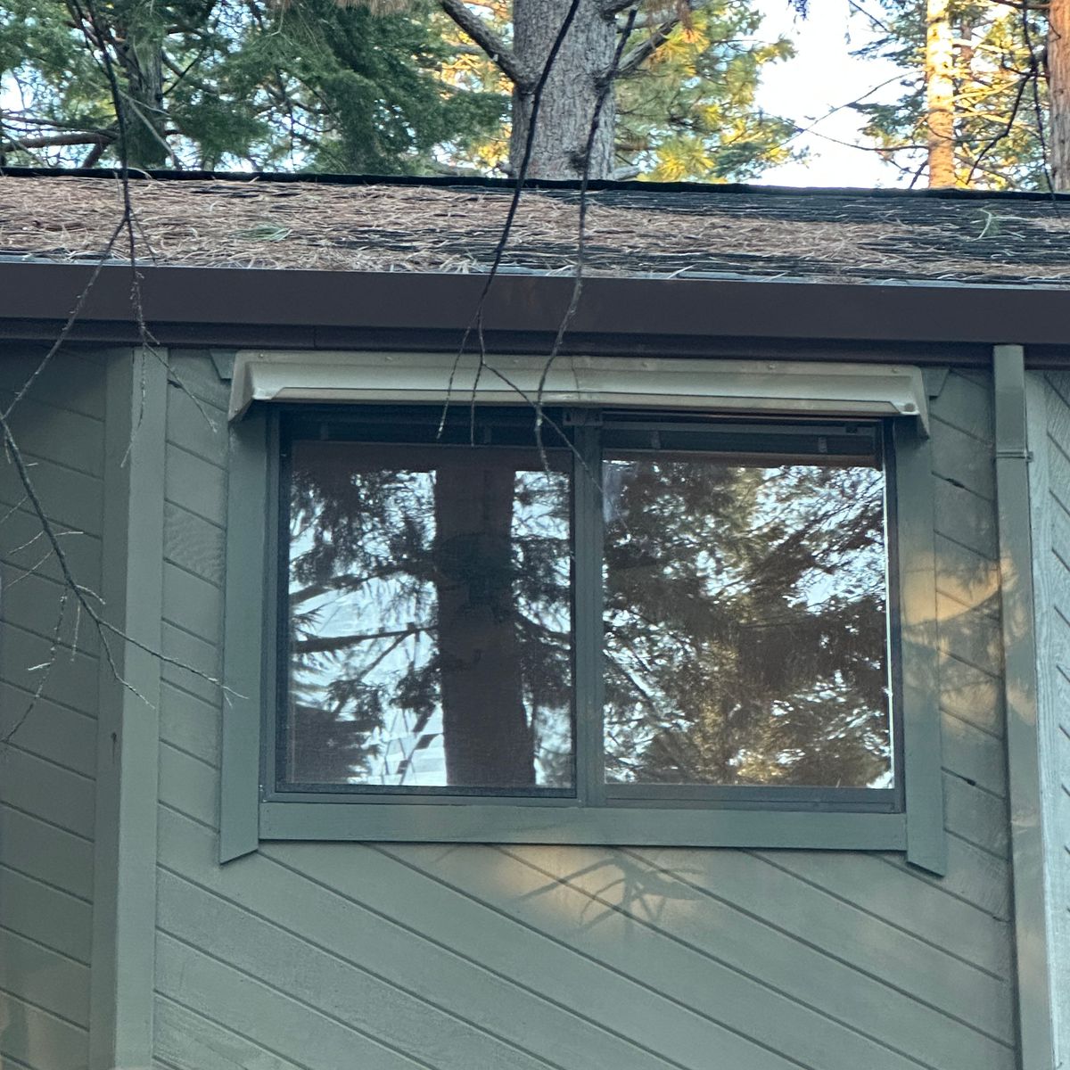 Extended width rain guards for house windows mounted above to prevent leaks and dripping