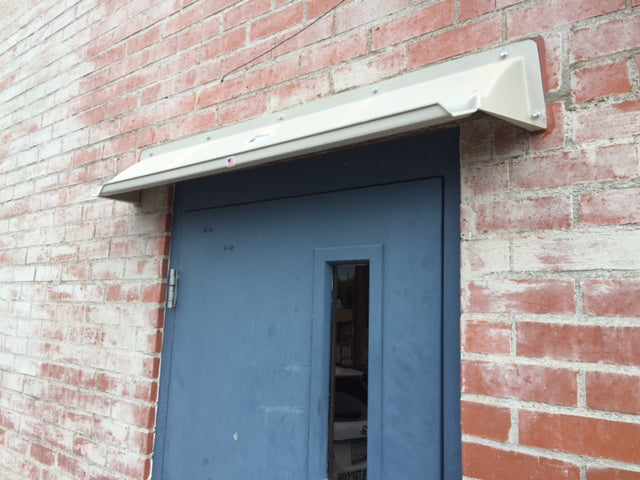 Rain Diverter Over Door - Stops Water Leaking From Above Doors With Insufficient Overhang Protection. STANDARD WIDTH 52 inch