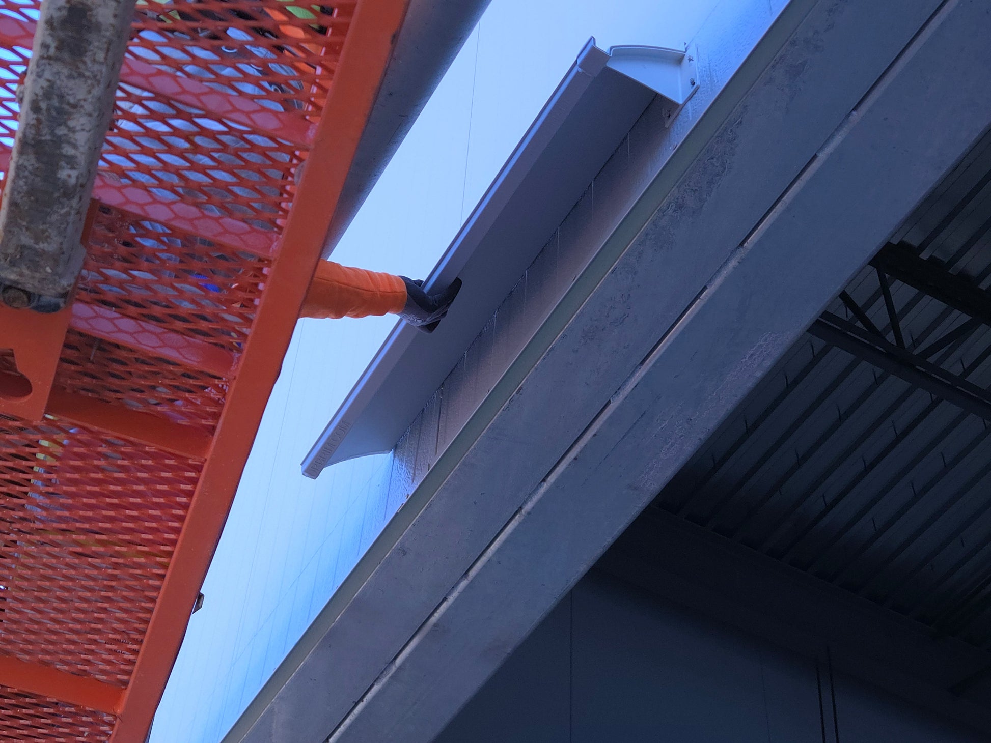 Extended width garage door rain diverter for fixing leaking windows and preventing water dripping