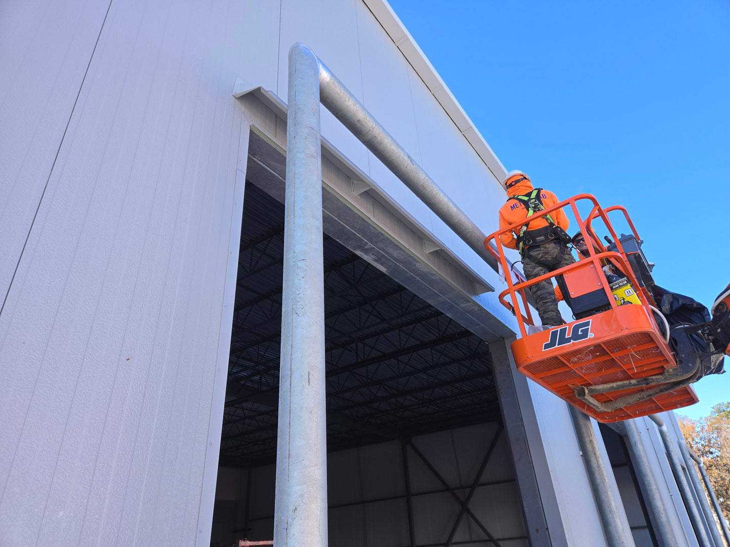 Garage door rain diverter directing water away to prevent dripping, extended width 98-136 inches, durable ABS plastic for fixing leaking windows